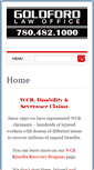 Mobile Screenshot of goldfordlaw.com